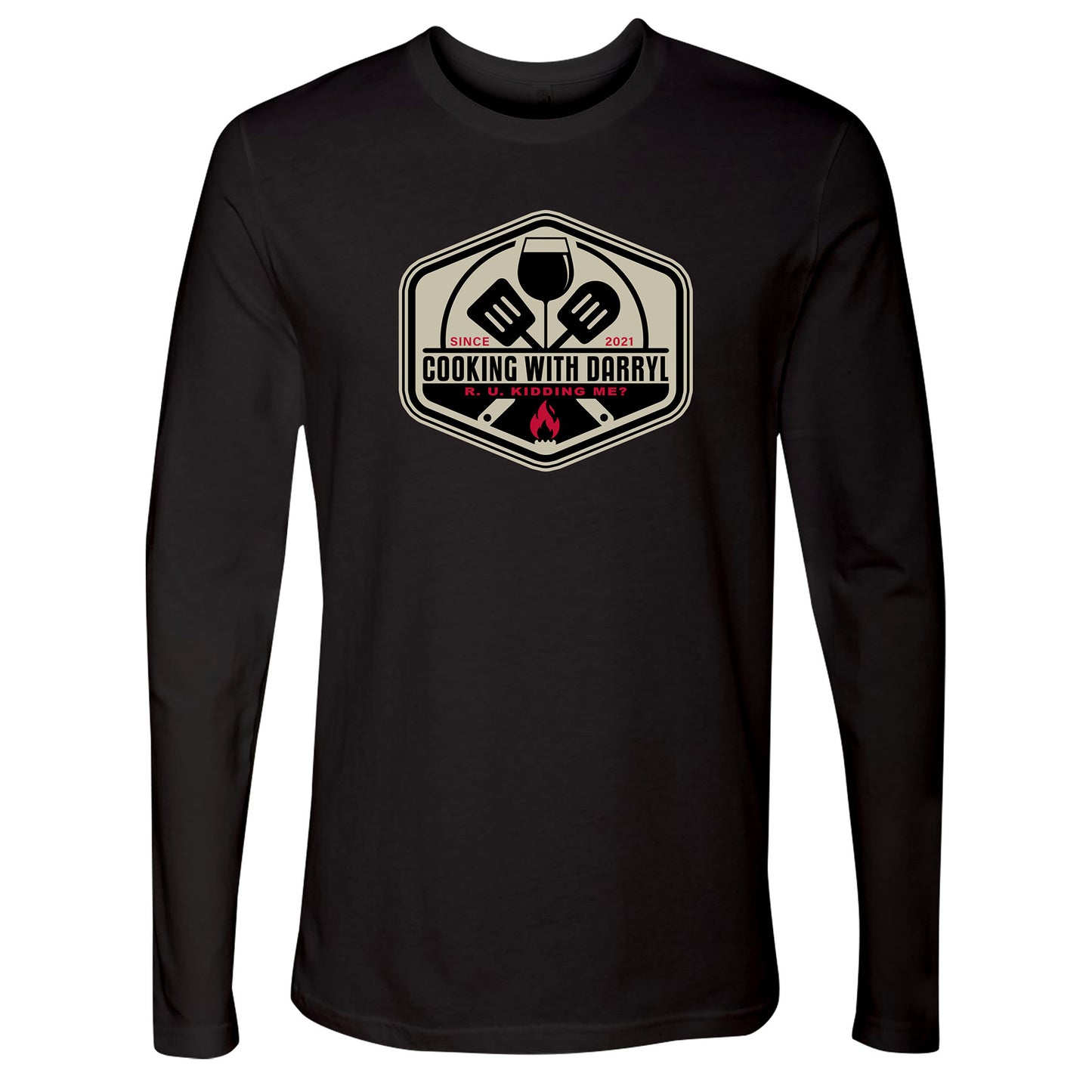 Cooking With Darryl - Long Sleeve T-Shirt