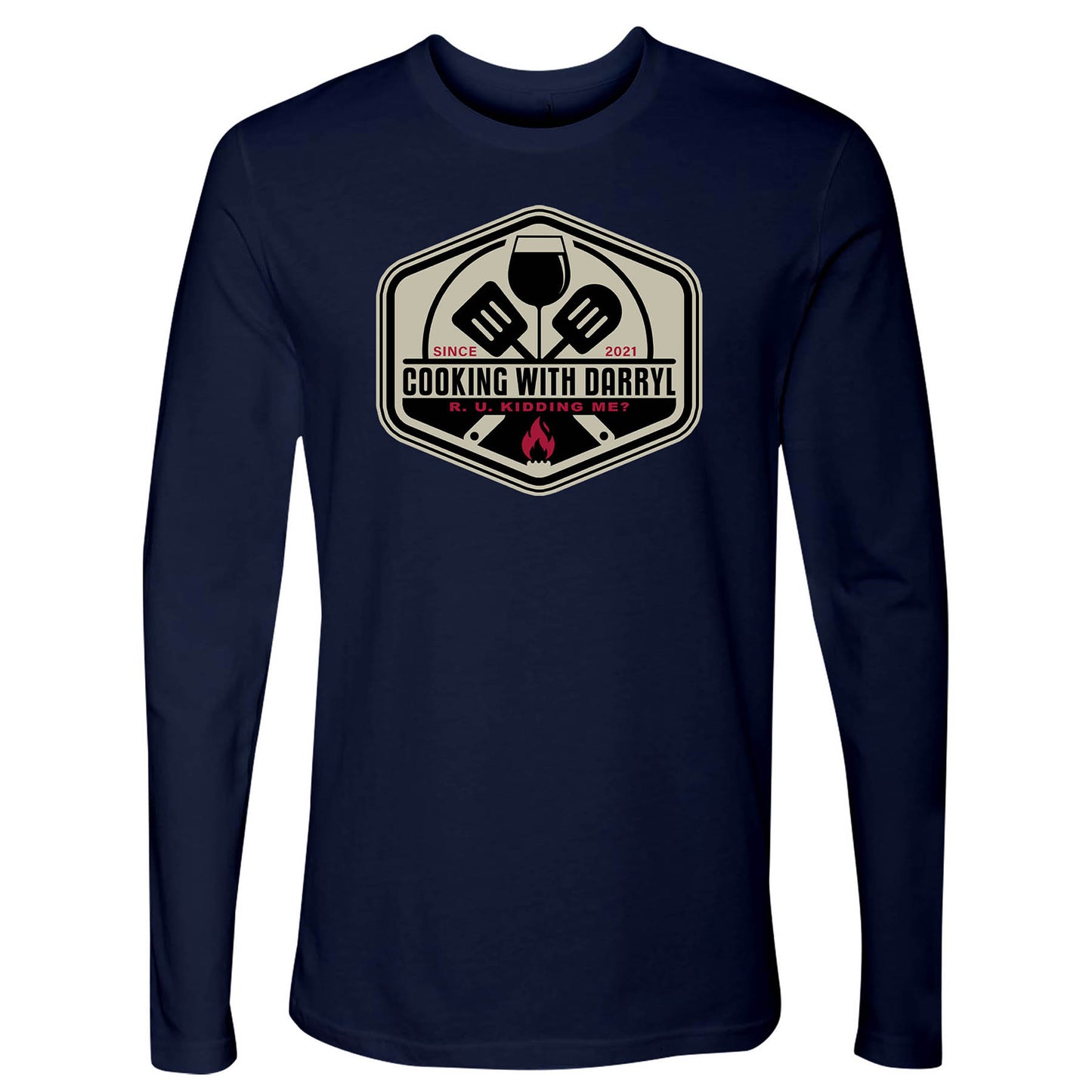 Cooking With Darryl - Long Sleeve T-Shirt