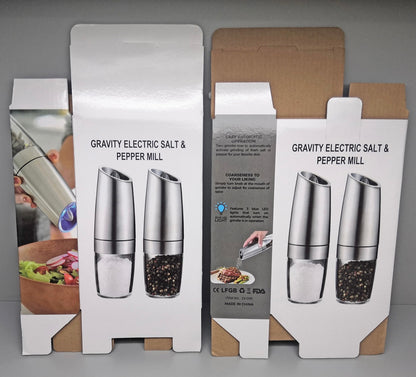 Gravity Electric Salt and Pepper Grinders